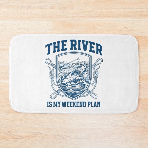 Item preview, Funny Kayaking The river is my weekend plan designed and sold by gunaone-design.