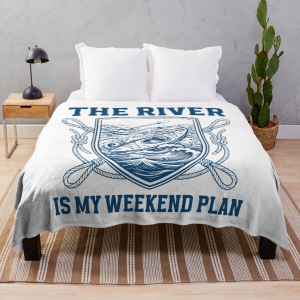 Item preview, Funny Kayaking The river is my weekend plan designed and sold by gunaone-design.
