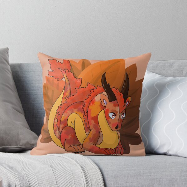 Item preview, Autumn Dragon with Leaves designed and sold by The Indigo Dragon.