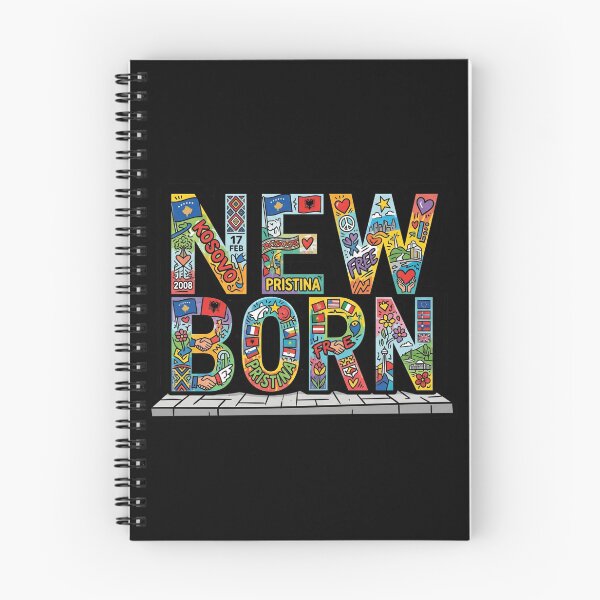 Item preview, Pristina Kosovo NEWBORN Monument Pop Art designed and sold by DuckOddity.