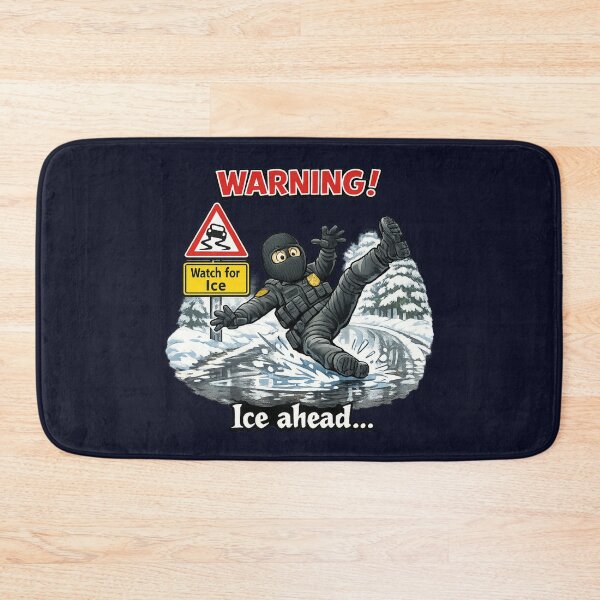 Item preview, Ice ahead warning designed and sold by LaffinLair.