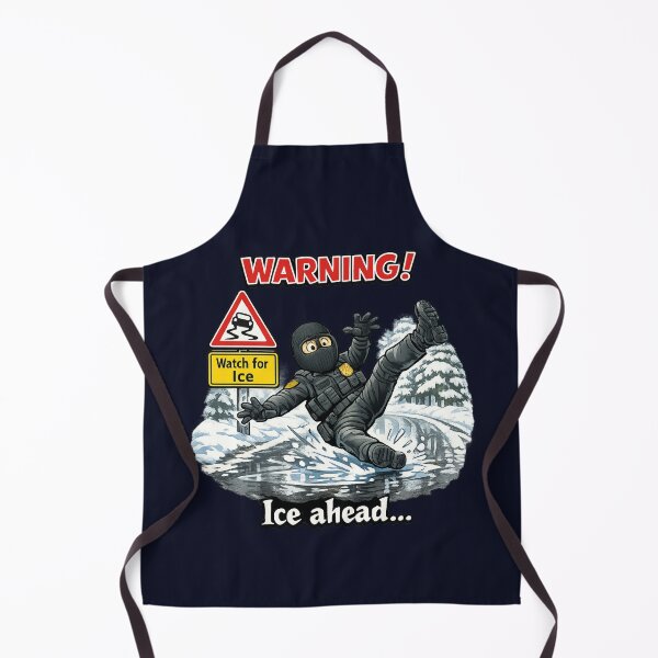 Item preview, Ice ahead warning designed and sold by LaffinLair.