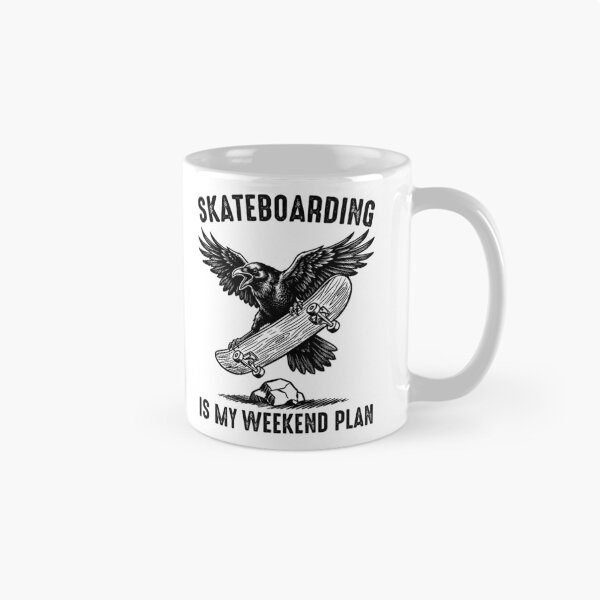 Item preview, Skateboarding is my weekend plan designed and sold by gunaone-design.