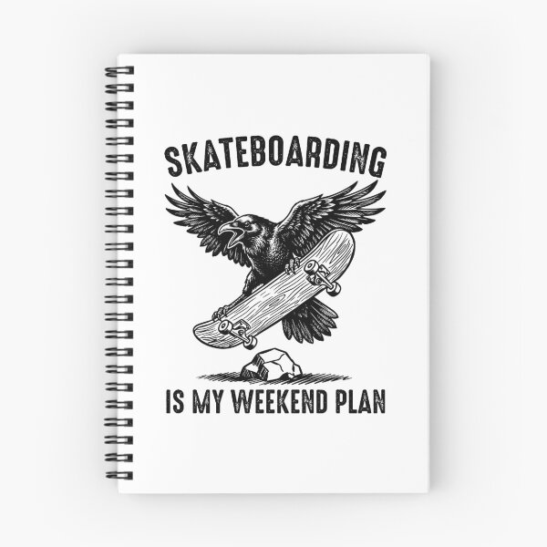 Item preview, Skateboarding is my weekend plan designed and sold by gunaone-design.