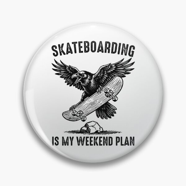 Item preview, Skateboarding is my weekend plan designed and sold by gunaone-design.