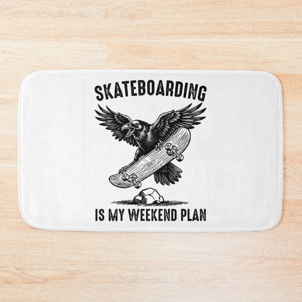 Item preview, Skateboarding is my weekend plan designed and sold by gunaone-design.