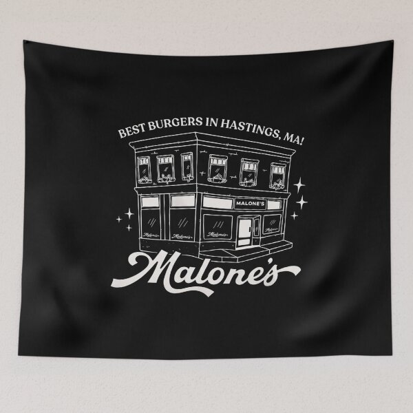 Item preview, Malone's Bar Off Campus Two-sided, Briar U Hockey Romance designed and sold by STVSpinsDesign.