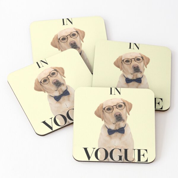 Item preview, Trendy Golden Retriever Dog in Vogue Fashion Graphic  designed and sold by Virtuoussignal.