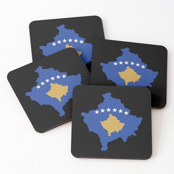 Item preview, Minimalist Kosovo Flag Map Outline Graphic designed and sold by DuckOddity.