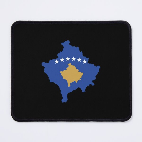 Item preview, Minimalist Kosovo Flag Map Outline Graphic designed and sold by DuckOddity.