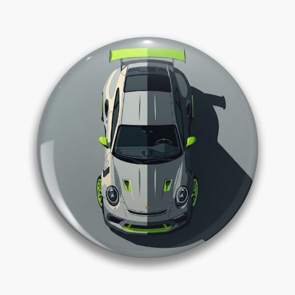 Item preview, Porsche 911 GT3 RS 992 Weissach Top View Vector Illustration designed and sold by Motorline44.