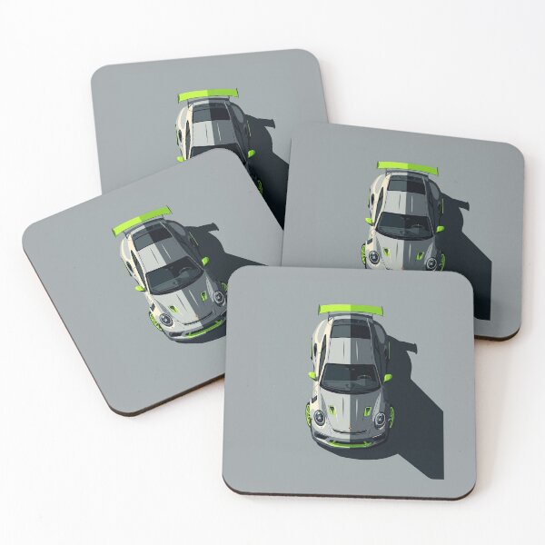 Item preview, Porsche 911 GT3 RS 992 Weissach Top View Vector Illustration designed and sold by Motorline44.
