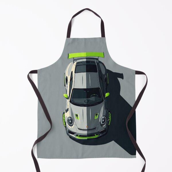 Item preview, Porsche 911 GT3 RS 992 Weissach Top View Vector Illustration designed and sold by Motorline44.