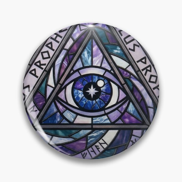 Item preview, Oculus Prophetiae: The Eye of Fate Stained Glass designed and sold by PerfectTerrible.