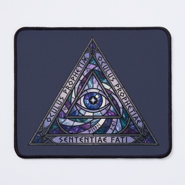Item preview, Oculus Prophetiae: The Eye of Fate Stained Glass designed and sold by PerfectTerrible.