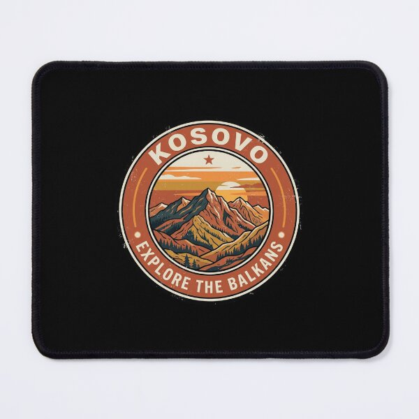 Item preview, Vintage Kosovo Sharr Mountains Travel Badge designed and sold by DuckOddity.