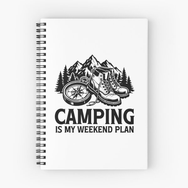 Item preview, Camping is my weekend plan , outdoor adventure , mountain lover gift, nature Lover designed and sold by gunaone-design.