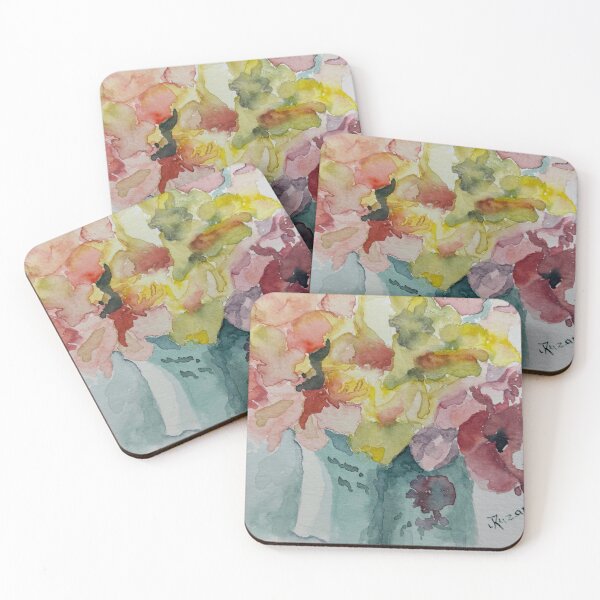 Item preview, Watercolor Sweet Peas designed and sold by KuzaraFineArts.
