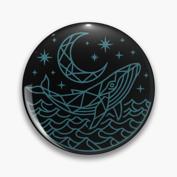 Item preview, Geometric Celestial Whale designed and sold by Gkinoki.