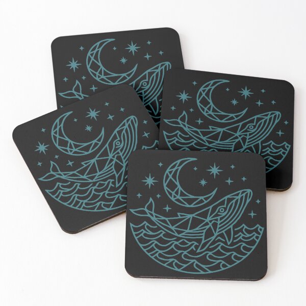 Item preview, Geometric Celestial Whale designed and sold by Gkinoki.