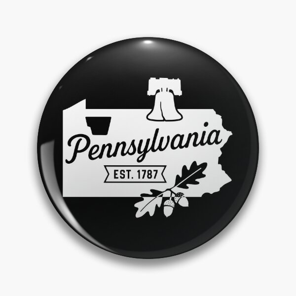 Item preview, Pennsylvania State Pride | Liberty Bell & Acorn Script designed and sold by Sunflo67.
