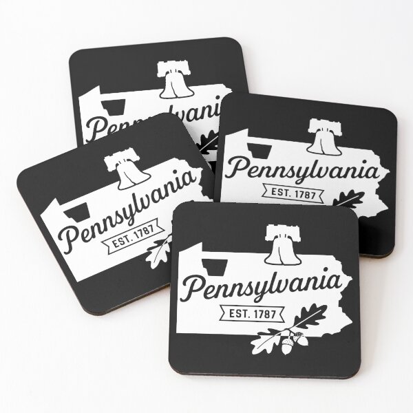Item preview, Pennsylvania State Pride | Liberty Bell & Acorn Script designed and sold by Sunflo67.