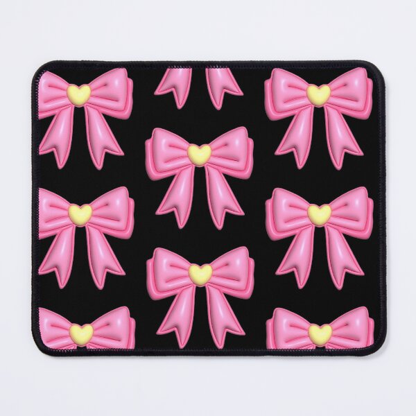 Item preview, 3D Puffy Bow | Cute Pink Coquette Pastel designed and sold by Rawafi Art Studio.