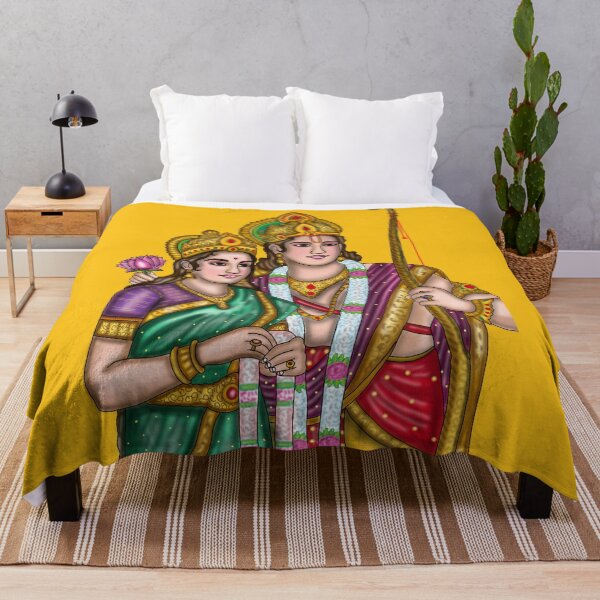 Item preview, Sita Ram Digital Artwork | Divine Hindu Spiritual Illustration designed and sold by Harshit_Digital_Arts.