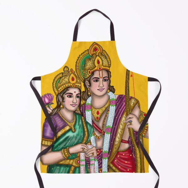 Item preview, Sita Ram Digital Artwork | Divine Hindu Spiritual Illustration designed and sold by Harshit_Digital_Arts.