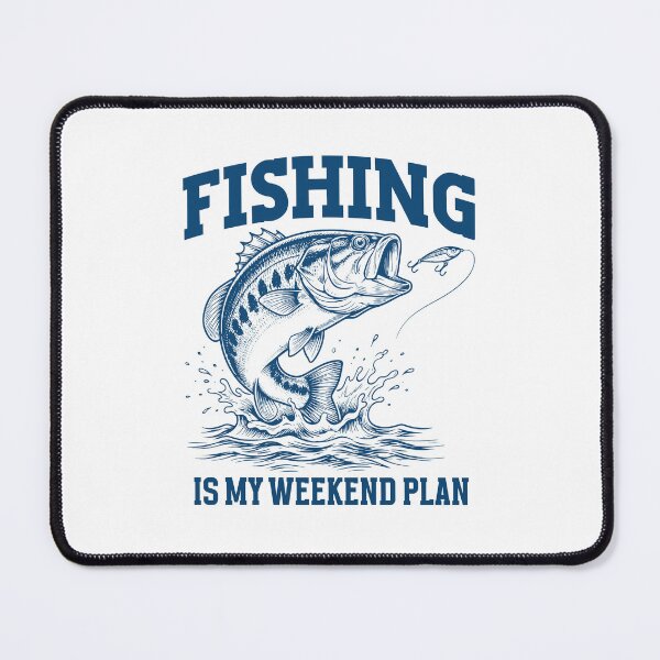 Item preview, Fishing is my weekend plan Funny Fishing Lover designed and sold by gunaone-design.