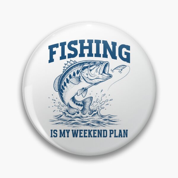 Item preview, Fishing is my weekend plan Funny Fishing Lover designed and sold by gunaone-design.