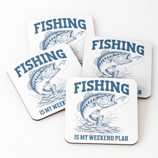 Item preview, Fishing is my weekend plan Funny Fishing Lover designed and sold by gunaone-design.