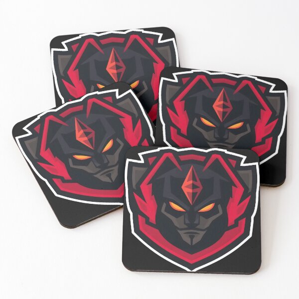 Item preview, Crimson Cyber Demon Gaming Logo designed and sold by SenTinio.