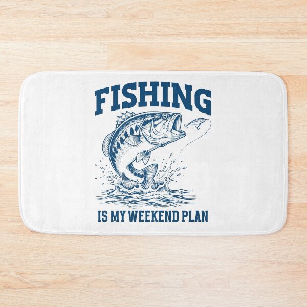 Item preview, Fishing is my weekend plan Funny Fishing Lover designed and sold by gunaone-design.