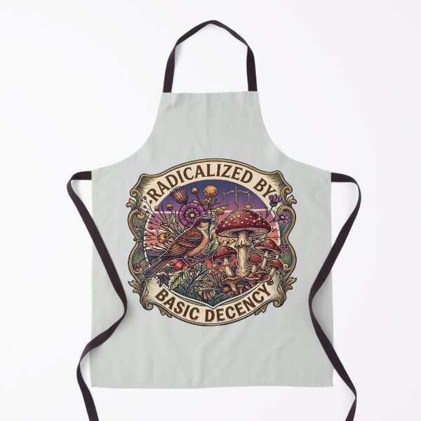 Item preview, Radicalized by Basic Decency Peace Dove Equality Funny Feminist Activist designed and sold by gear-posters.