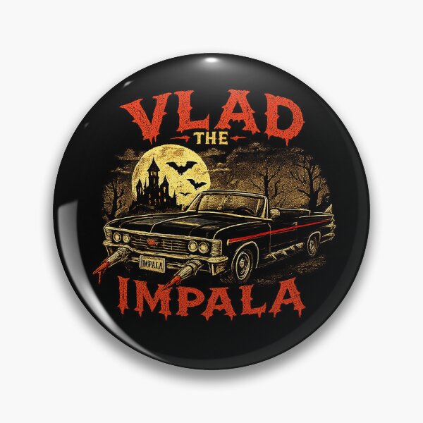Item preview, VLAD THE IMPALA – Blood Moon Cruiser Edition designed and sold by WheelieGdArt.