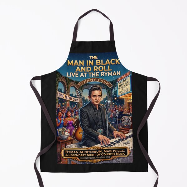 Item preview, JOHNNY CASH - Man In Black - Live at the Ryman Vintage Country Music designed and sold by DBM Photo Art 1.