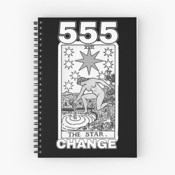 Item preview, 555 Angel Numbers The Star Tarot Card designed and sold by PopBubbleShop.