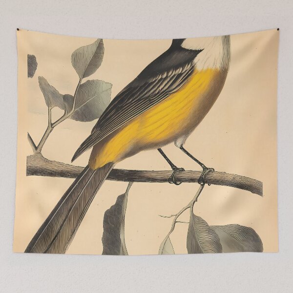 Item preview, Bem-Te-Vi — Gravura Botânica Vintage | Atlantic Forest designed and sold by AtlanticForest.