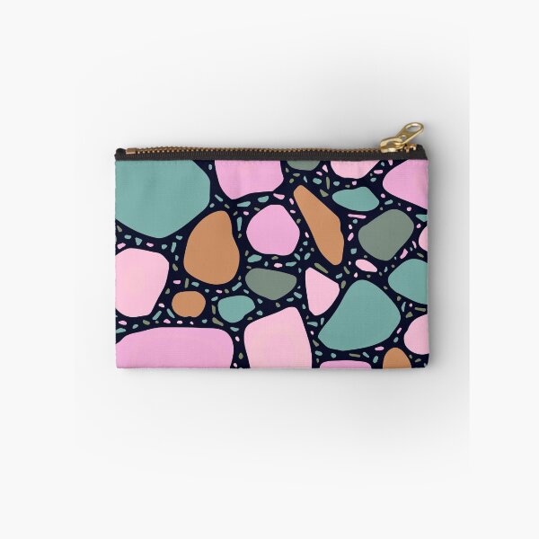 Item preview, Pink, Seafoam Green, And Earth Tone Terrazzo Pattern designed and sold by DEC02.
