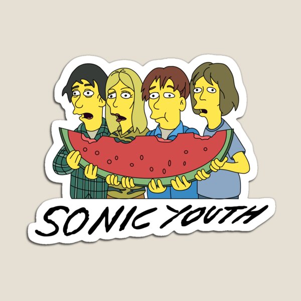 Item preview, Sonic Youth with Peter Frampton's Watermelon designed and sold by Crescent-Phresh.