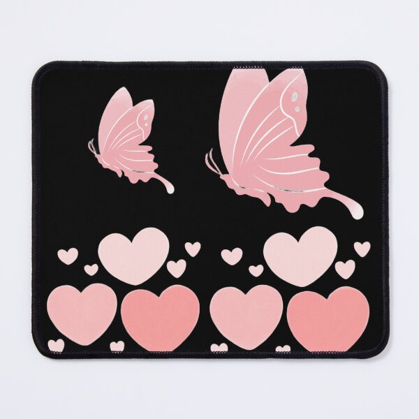 Item preview, Soft Pink Aesthetic Butterfly Pattern | Dreamy Flutter Art designed and sold by Rawafi Art Studio.