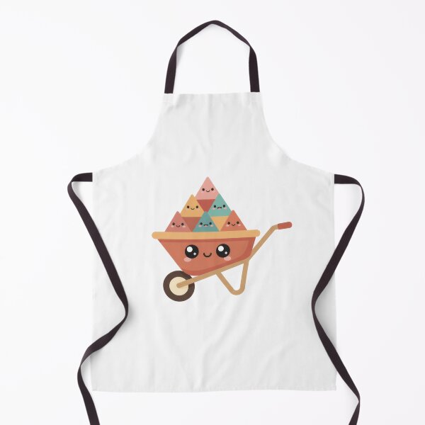 Item preview, Cute Cartoon Wheelbarrow and Happy Hills designed and sold by AbanoubStore.