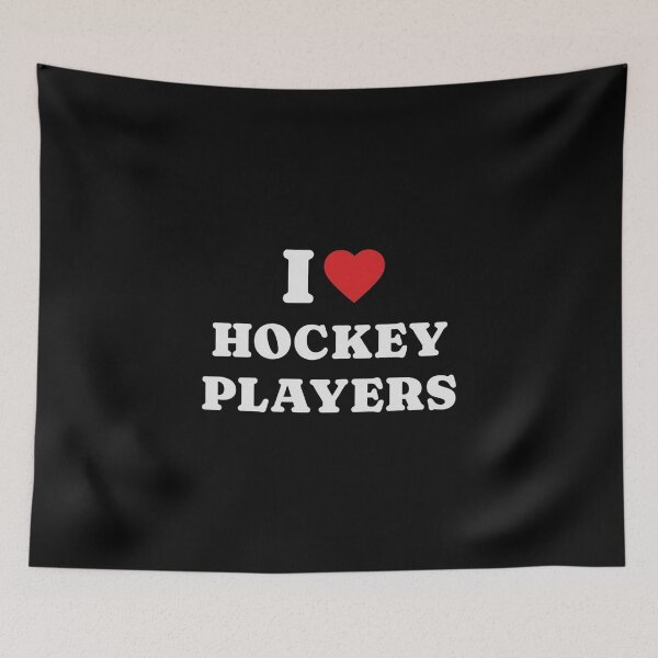 Item preview, I Love Hockey Players designed and sold by STVSpinsDesign.