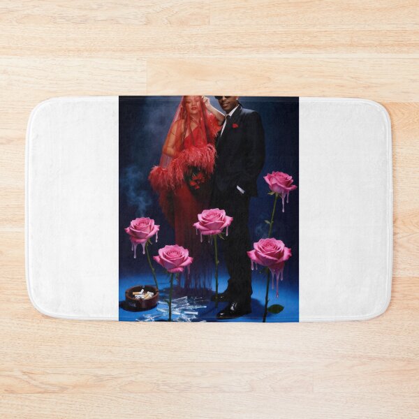 Item preview, Surreal Rihanna & A$AP Rocky Melting Pink Collage designed and sold by y2kponyclub.