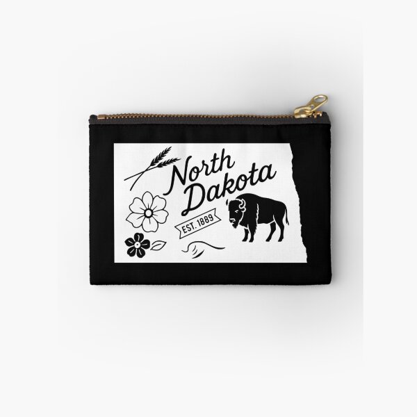 Item preview, North Dakota State Pride | Bison Wheat & Prairie Flower designed and sold by Sunflo67.
