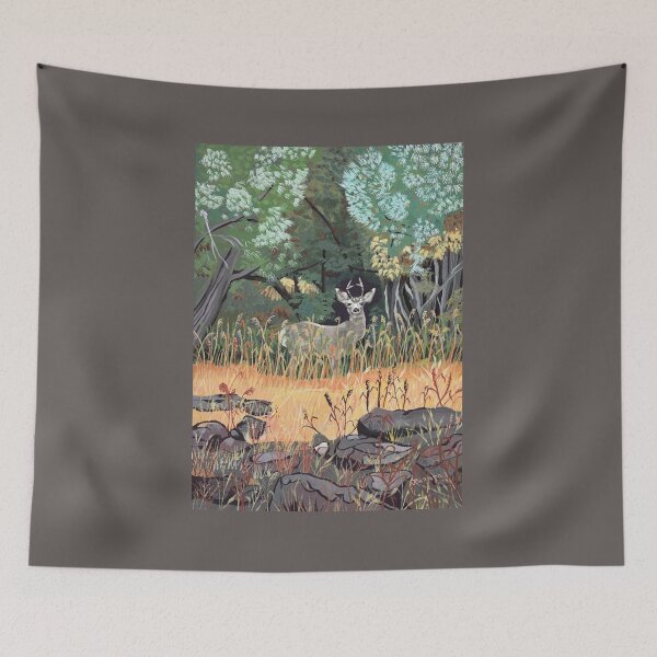 Item preview, Yearling in the Trees designed and sold by KuzaraFineArts.