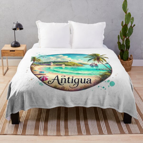 Item preview, Antigua and Barbuda Caribbean  designed and sold by SalterDesigns.