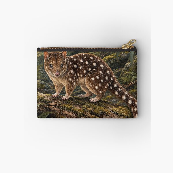 Item preview, Spotted-Tailed Quoll in Forest designed and sold by Pixel Junkies Studio.