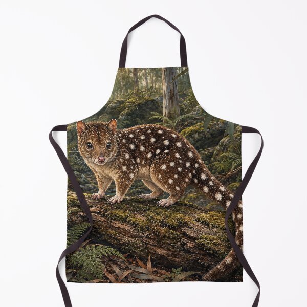 Item preview, Spotted-Tailed Quoll in Forest designed and sold by Pixel Junkies Studio.